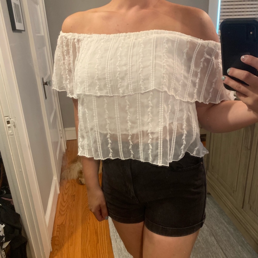 Off the shoulder top